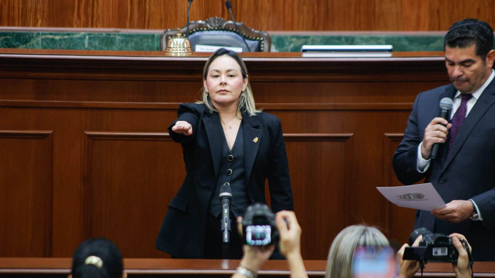 Yeraldine Bonilla Valverde, Gobernadora Interina de Sinaloa